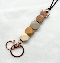 Load image into Gallery viewer, Highland Cow (lanyard)