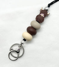 Load image into Gallery viewer, Highland Cow (lanyard)
