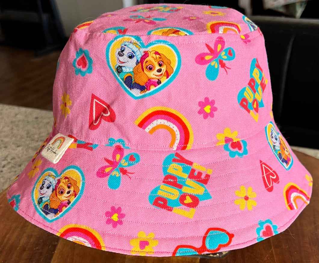 Paw Patrol Pink Reversible Bucket Hat