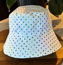 Load image into Gallery viewer, Blue Daisy Reversible Bucket Hat
