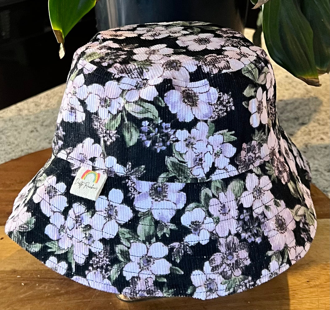 Corduroy Reversible Bucket Hat