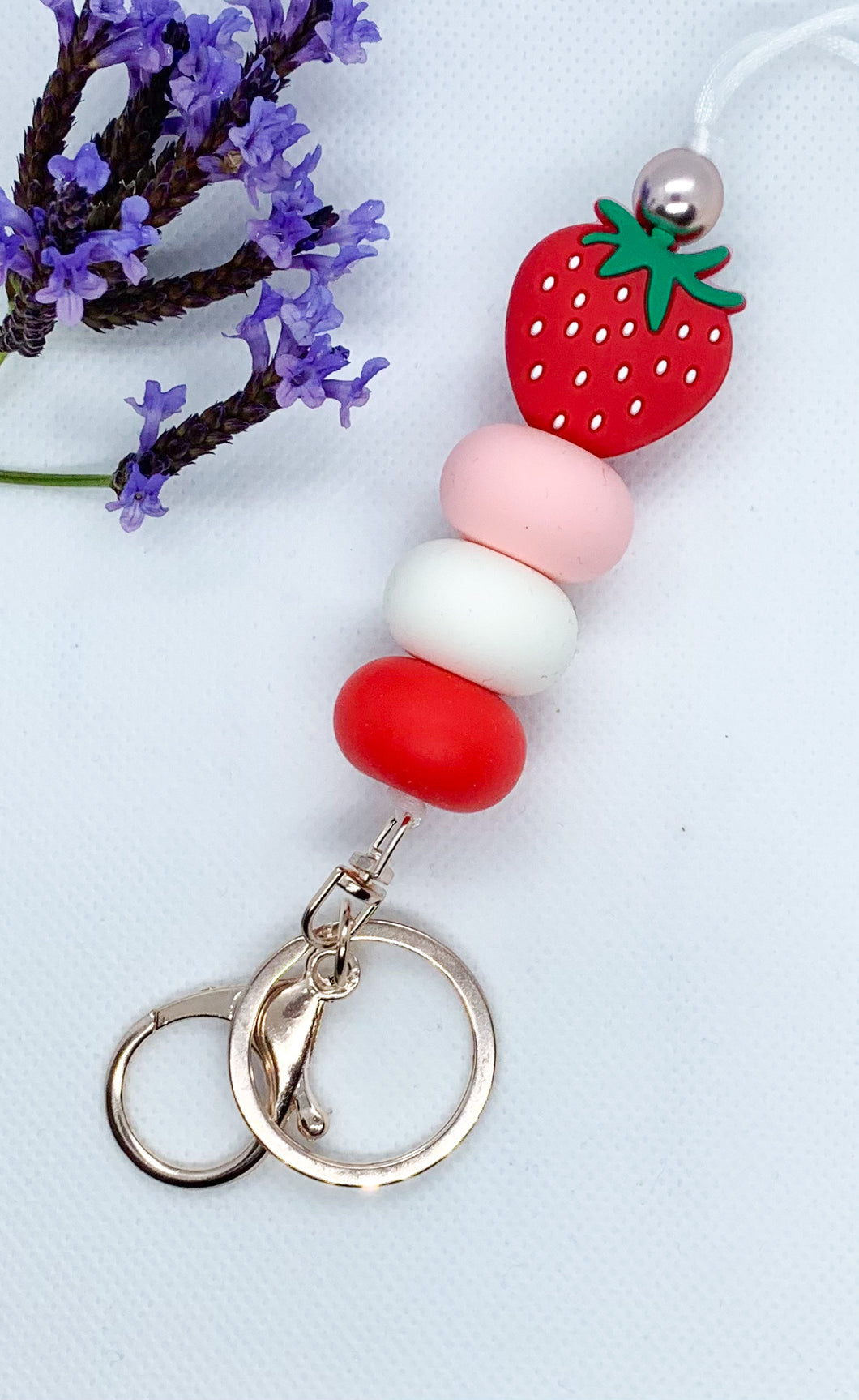 Strawberries and Cream (lanyard)