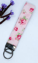 Load image into Gallery viewer, Pink Roses Key Fob
