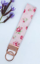 Load image into Gallery viewer, Pink Roses Key Fob
