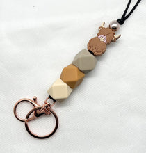 Load image into Gallery viewer, Highland Cow (lanyard)
