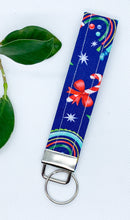 Load image into Gallery viewer, Rainbow Christmas key fob
