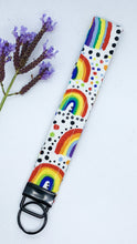 Load image into Gallery viewer, White Rainbows Key Fob
